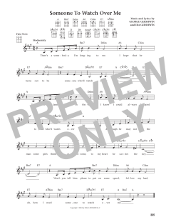 Someone To Watch Over Me (Download) 