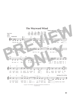 The Wayward Wind von Tex Ritter (Download) 