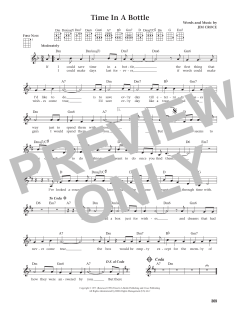 Time In A Bottle von Jim Croce (Download) 