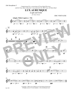 Lux Aurumque von Eric Whitacre (Download) 