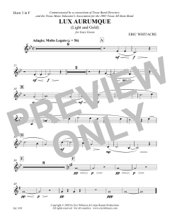 Lux Aurumque von Eric Whitacre (Download) 
