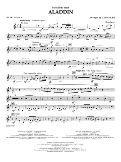 Aladdin Selections von Alan Menken (Download) 