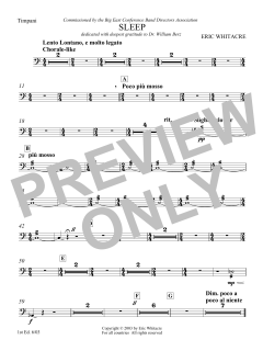 Sleep von Eric Whitacre (Download) 