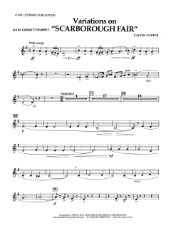 Variations On Scarborough Fair von Calvin Custer (Download) 