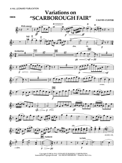 Variations On Scarborough Fair von Calvin Custer (Download) 