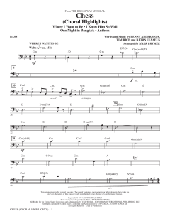 Chess (Choral Highlights) von Tim Rice (Download) 