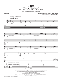 Chess (Choral Highlights) von Tim Rice (Download) 
