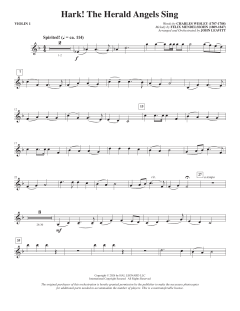 Hark! The Herald Angels Sing von Charles Wesley (Download) 