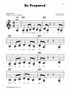 Be Prepared von Tim Rice (Download) 