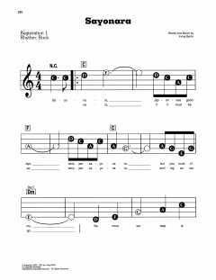 Sayonara von Irving Berlin (Download) 
