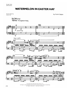 Watermelon In Easter Hay von Frank Zappa (Download) 