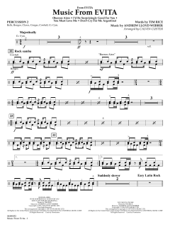 Music from Evita von Andrew Lloyd Webber (Download) 