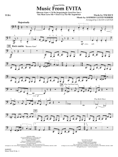 Music from Evita von Andrew Lloyd Webber (Download) 