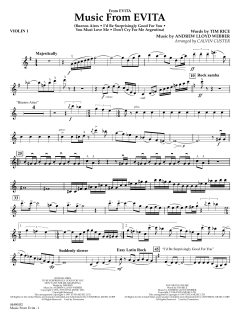 Music from Evita von Andrew Lloyd Webber (Download) 