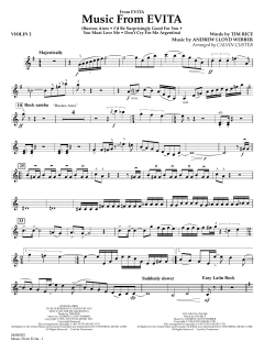 Music from Evita von Andrew Lloyd Webber (Download) 