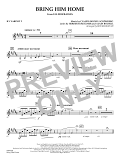 Bring Him Home von Alain Boublil (Download) 