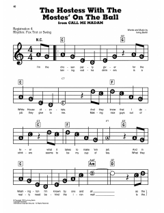 The Hostess With The Mostes' On The Ball von Irving Berlin (Download) 