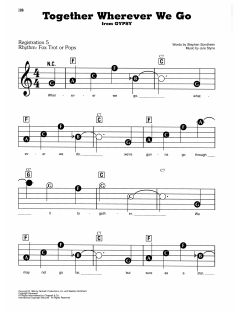 Together Wherever We Go von Jule Styne (Download) 