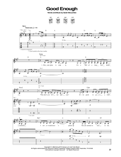 Good Enough von Sarah McLachlan (Download) 