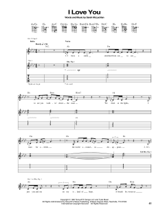 I Love You von Sarah McLachlan (Download) 