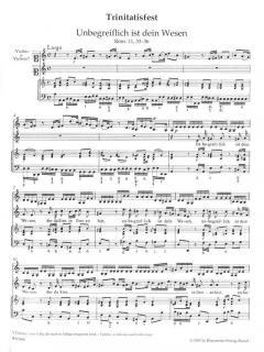 Harmonischer Gottesdienst: Kantaten aus der Trinitatiszeit (Georg Philipp Telemann) 