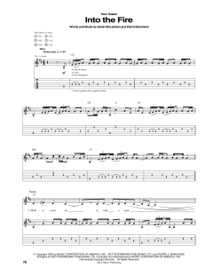 Into The Fire von Sarah McLachlan (Download) 
