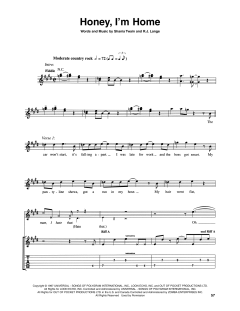 Honey, I'm Home von Shania Twain (Download) 