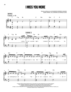 I Miss You More von Alex Warren (Download) 