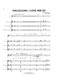 Hallelujah, I Love Her So von Peggy Lee (Download) 