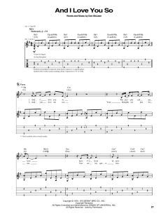 And I Love You So von Don McLean (Download) 