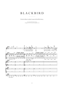 Blackbird von The Beatles (Download) 