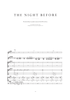 The Night Before von The Beatles (Download) 