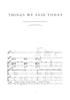 Things We Said Today von The Beatles (Download) 