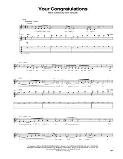 Your Congratulations von Alanis Morissette (Download) 