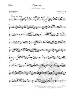 Concerto a-Moll RV 461/PV 42 von Antonio Vivaldi 