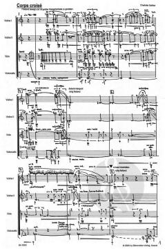 Corps Croisé für Streichquartett von Charlotte Seither im Alle Noten Shop kaufen
