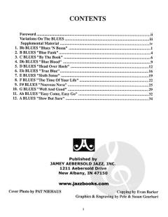 Niehaus Plays the Blues (C-Instruments) 