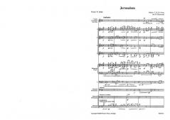 Jerusalem von Charles Hubert Parry 