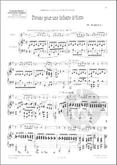 Pavane pour une Infante Défunte von Maurice Ravel für Englischhorn und Klavier im Alle Noten Shop kaufen