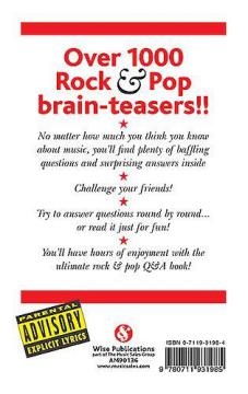Rock And Pop Quiz Book 