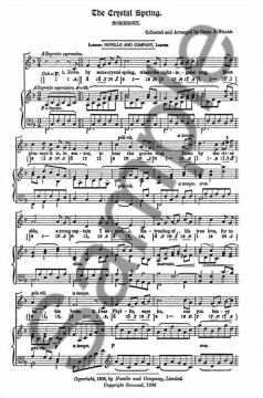 The Crystal Spring von Cecil Sharp 