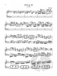 Das Wohltemperierte Klavier Teil 1 von Johann Sebastian Bach im Alle Noten Shop kaufen - HN14