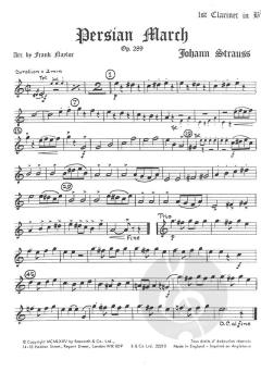 Strauss, J II Persian March Op.289 Naylor Orchestra (Me) 