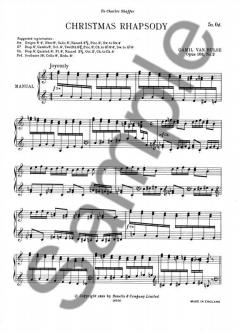 Christmas Rhapsody Op. 103/2 von Camil van Hulse 