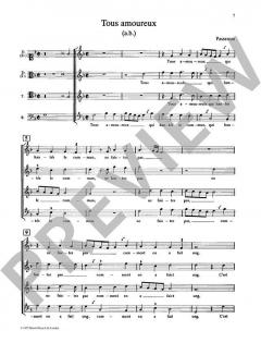 8 Chansons von Pierre Attaingnant 