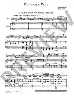 Pour invoquer Pan... von Claude Debussy 
