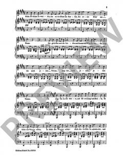 Der Musensohn / Frühlingsglaube von Franz Schubert 