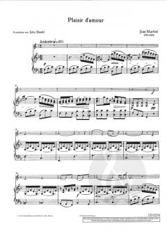 Plaisir d'amour von Johann Paul Aegidius Martini 
