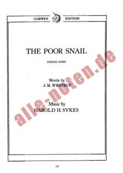 The Poor Snail (Harold H. Sykes) 