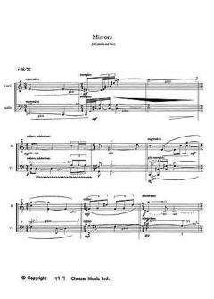 Mirrors For Flute And Cello (Kaija Saariaho) 